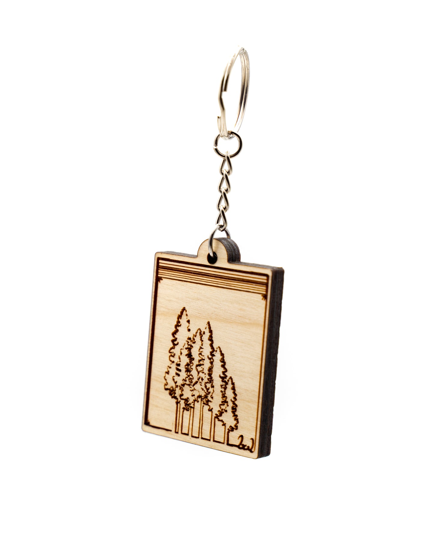 TNAB Wooden Keychain